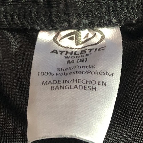 Athletic Works Basketball Shorts Boy Medium 8 Loose Activewear Workout Gym Black - Picture 2 of 10