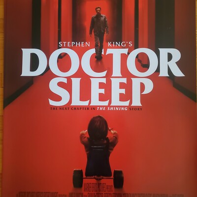 Doctor Sleep Movie Poster 40 x 27 New Stephen King Next Chapter In The Shining
