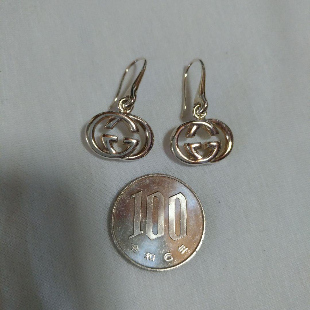 GUCCI Interlocking Double G Hook Type Pierced Ear… - image 8