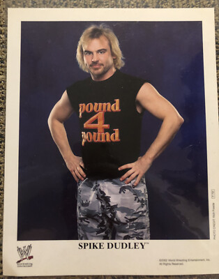 Original Unsigned 2002 Spike Dudley WWE 8 X 10 Promo Photo P-762