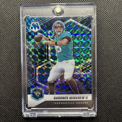 🔥2021 Mosaic GENESIS Prizm Gardner Minshew II #98 Case Hit SSP