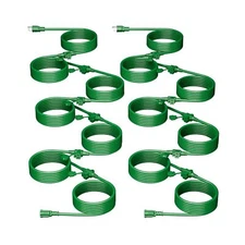 K KASONIC - Outdoor Extension Cord 100 FT, Evenly Spaced 12 Outlets Plugs, 16...