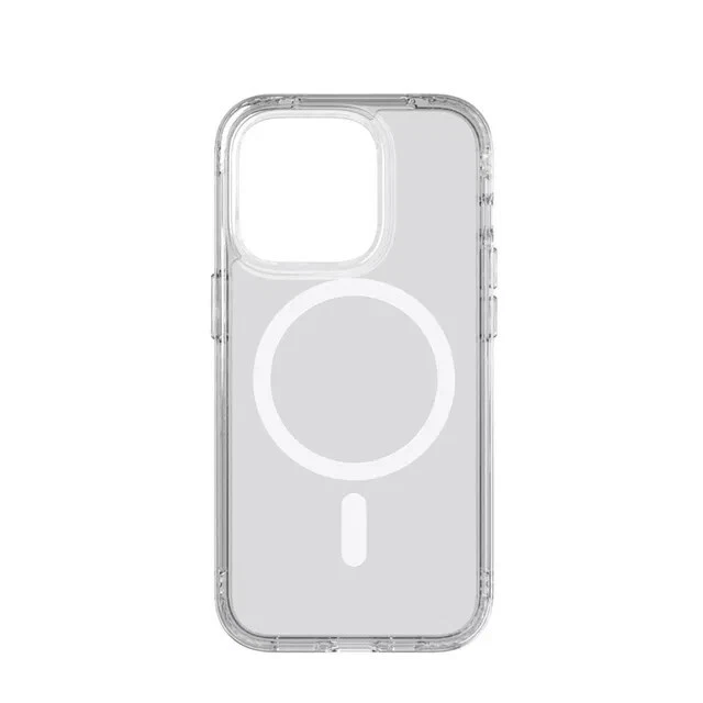 Tech21 Evo Clear Hülle für iPhone 14 Pro MagSafe Kratzfeste Stoßdämpfend - Bild 2 von 4