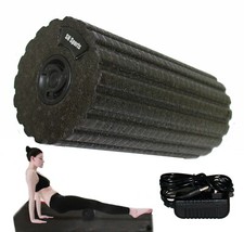 4 Speed Vibrating Massage Electric Roller Muscle Relax Pain Muscle Therapy