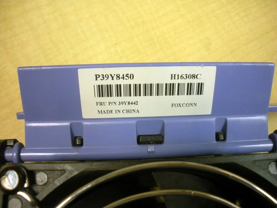 IBM 39Y8442 39Y8450 Card Guide / 92mm Front Fan 26K6081 39Y8515 Assembly x226 - Image 3 of 3