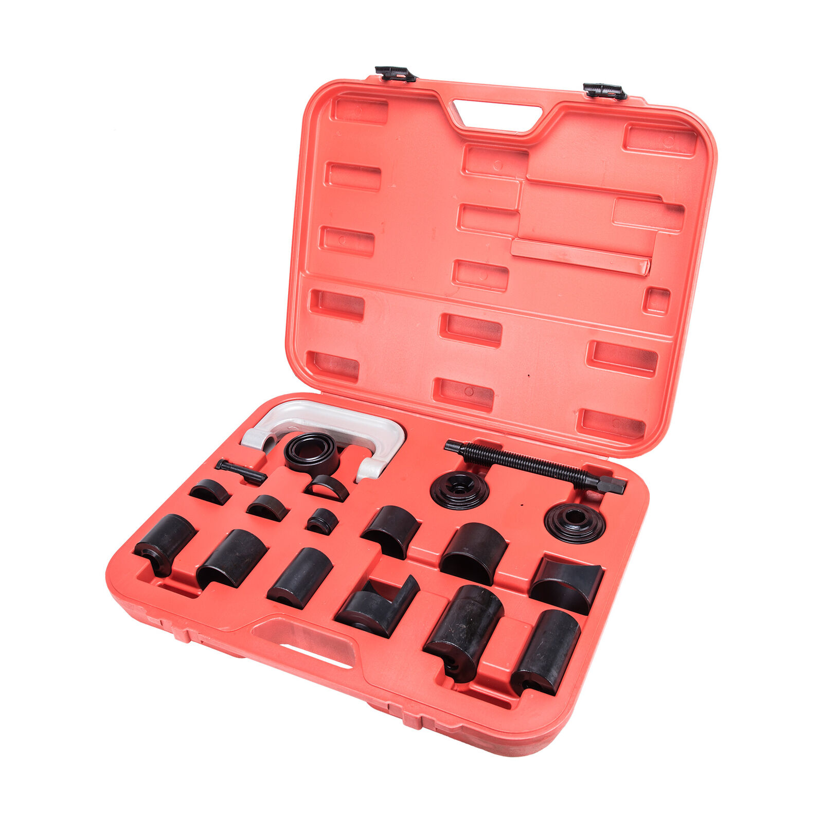 21 Pcs Ball Joint Service Tool and Master Adapter Set W/ Carrying 