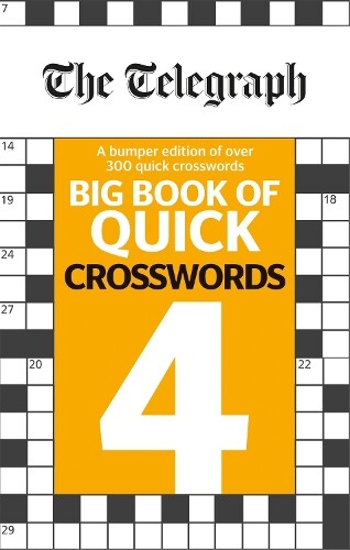 Thumbnail - The Telegraph Big Book Of Quick Crosswords 4 (taschenbuch) (us Import)