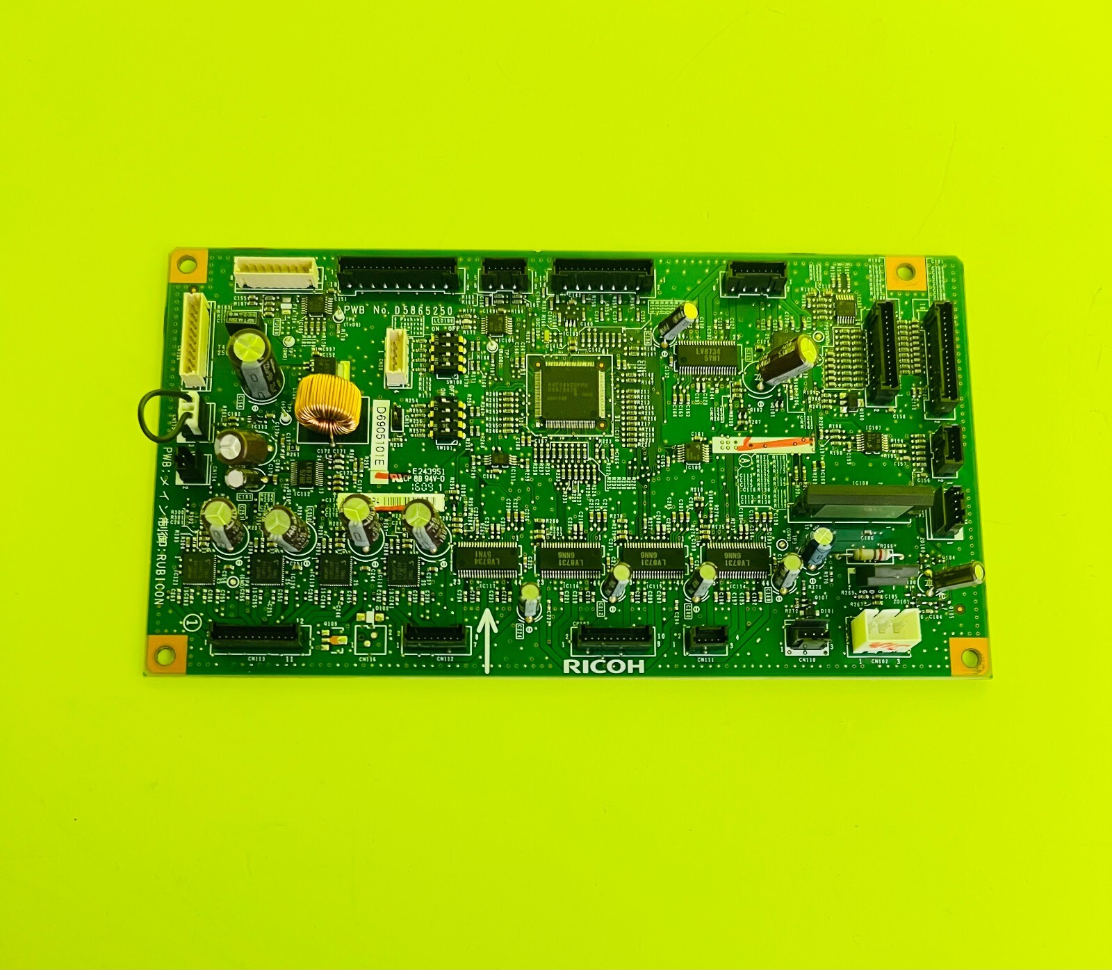 Genuine Ricoh Savin Lanier SR3130 PWB Card Main Control Board D6905101 OEM