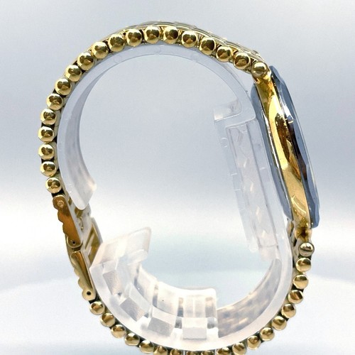 ▶【Quasi Come Nuovo】 Orologio Uomo Dunhill Analogico Quarzo Quadrante Oro 32mm DAL GIAPPONE - Foto 7 di 17