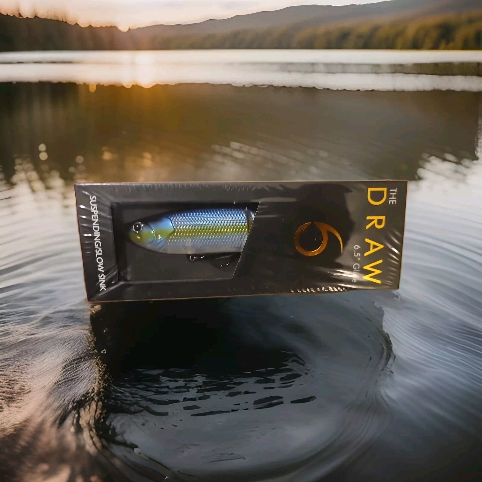 6th Sense THE DRAW 6.5 Shad Glide Suspending Slow Sink Bait 1oz 6.5in New