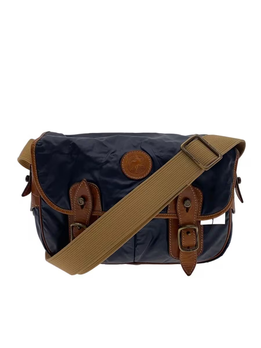 HUNTING WORLD Shoulder Bag Leather Navy | eBay
