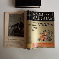 The Summing Up W Somerset Maugham Doubleday HC DJ VG