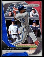2020 Panini Prizm #24 Lourdes Gurriel Red, White and Blue Prizm Card 1402A