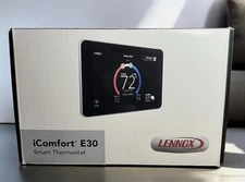 Lennox iComfort E30 Programable WiFi Touchscreen Smart Thermostat HD Display