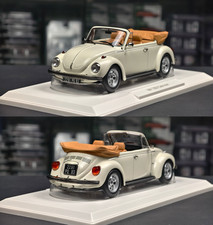 NOREV 1/18 VW 1303 1973 Beetle Cabriolet Cream White Diecast Car Model 188535