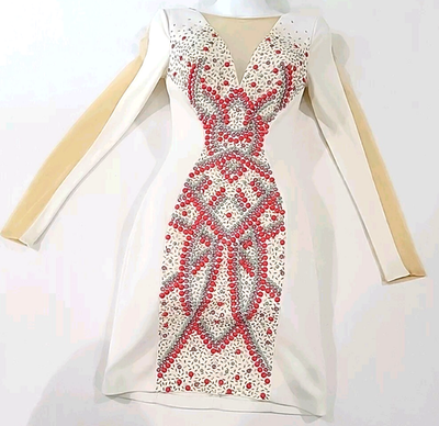 Rachel Allan Beaded Mini Dress Sz 2 RN106037 Long Sleeve Prom Cocktail EUC | eBay Rachel Allan Beaded Mini Dress Sz 2 RN106037 Long Sleeve Prom Cocktail EUC | eBay