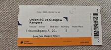 Ticket 2022 Union St. Gilloise vs. Rangers FC Champions League  27829