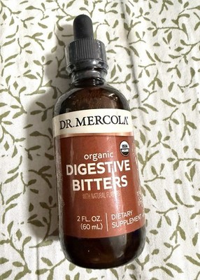 Dr. Mercola Organic Digestive Bitters - 2 fl oz (60 mL) - Exp 04/2027