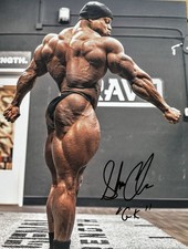 SHAUN CLARIDA SIGNED 11X14 PHOTO 212 MR OLYMPIA  IFBB PRO RACC GIANT KILLER  D