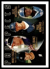 1996 Topps Mike Figga/Raul Ibanez/Paul Konerko/Julio Mosquera Rookie New York
