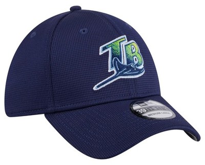 Tampa Bay Rays Men's New Era Batting Practice 39THIRTY Stretch Fit Hat - NWT