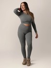 Sublime Bamboo Maternity & Postpartum Crossover Legging and Crop Top — photo 1
