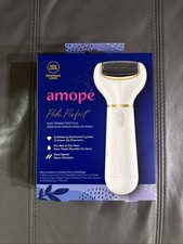 Amope Pedi Perfect Electronic Pedicure Foot File Callus- Blue New!