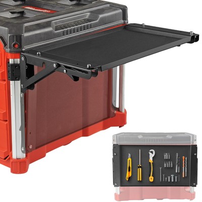 Folding Magnetic Table Compatible with Milwaukee Packout Toolbox,Po... Fast Ship