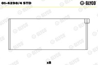 Pleuellager Glyco 01 4298 4 STD FÜR CitroËN Passend FÜR Fiat Lancia Peugeot