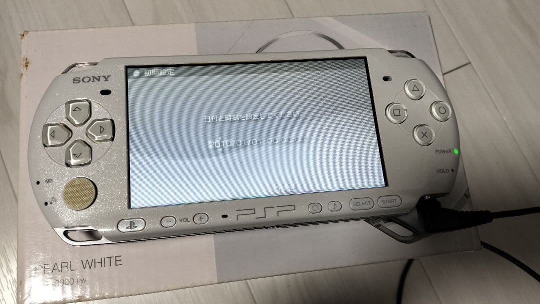 Sony PSP 3000 Pearl White Console Tested Working Japan PlayStation