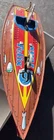 Vintage Felix The Cat - TIN Litho WIND-UP SPEEDBOAT  BY SCHYLLING Japan