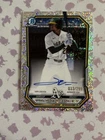 Bowman 2026 Leo De Vries Auto -Athletics Chrome Speckle Auto /299 - Mini Diamond