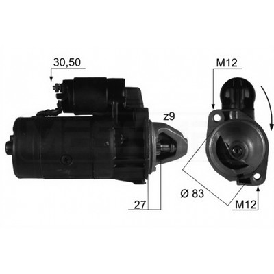 KAWIN Anlasser Motor EM873Q