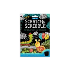 Mini Scratch & Scribble Art Kit: Bug Buddies - 7 Piece Set