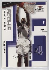 2003-04 Fleer Genuine Insider Rookie 219/499 Chris Bosh #106 HOF nd3
