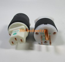 1set of Power Plug+Plug FOR   8215C (Huber) American   Audio *bh