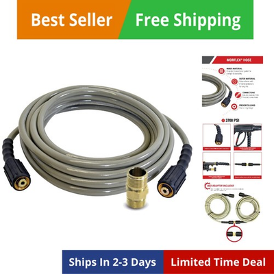 #ad #ad Cleaning 40226 Morflex Series 3700 PSI Pressure Washer Hose Cold Water Use ... $116.88