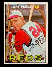 1967 Topps Set-Break #476 Tony Perez LOW GRADE (crease)