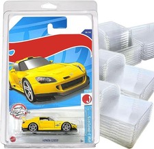 5-50Pcs Clear Protector Case Plastic Display For Hotwheels  Matchbox Basic Car