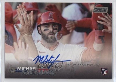 2023 Topps Stadium Club Auto Michael Stefanic #SCBA-MSC Auto 1d4