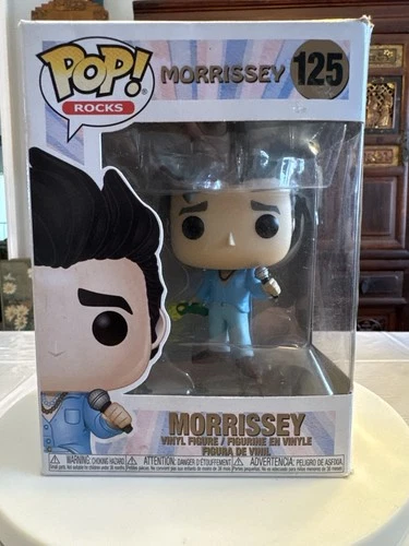 Funko Pop Rocks Morrissey 125 Vinyl Figure The Smiths Singer 2019 w Box