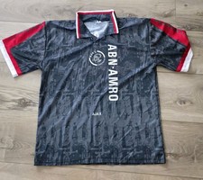 Vintage Litmanen #10 Ajax Amsterdam Soccer Jersey Football Shirt Men's XL Size