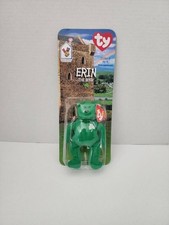Erin The Bear McDonalds Ty Beanie Baby with Rare Errors 1993, OakBrook Misprint