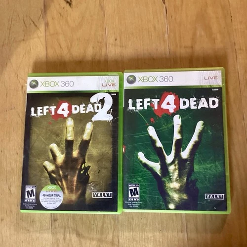 Left 4 Dead Microsoft Xbox 360 And Left 4 Dead 2 Bundle, With Manual
