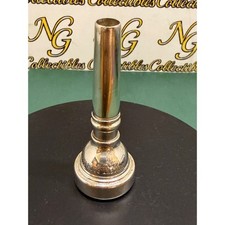 Vincent Bach Corp 7C Trumpet Mouthpiece Silver Plated Brass Standard Shank