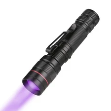 UV Flashlight LED Torch Light Ultra Violet Checker Detection Blacklight 395nm