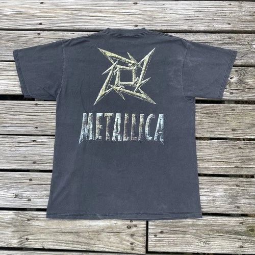 Rare Vintage Metallica Reload Concert Parking Lot Band 1990s vintage concert t-shirt, vintage, size XL, single stitch, B+ condition