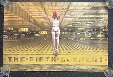 Multipass" Gold by Kevin M Wilson (Ape Meets Girl) Fifth Element Screen Print