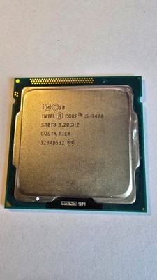 Intel Core i5-3470 CPU 3.20GHz Quad Core LGA 1155 SR0T8 Processor Ivy Bridge