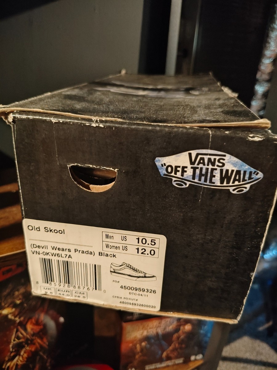 Vans Old Skool The Devil Wears Prada TDWP | eBay
